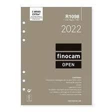 RECAMBIO OPEN R1098 AGENDA 2022 D/P FINOCAM