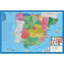LAMINA EDUCATIVA  MAPA DE ESPAÑA