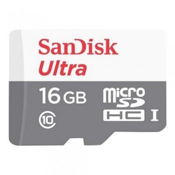 TARJETA MEMORIA MICRO SDH UHS SECURE DIGITAL ULTRA 16 GB. SANDISK
