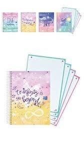 Cuaderno Europeanbook 4 Galactic Pastel A5+ 120 Hojas 5x5