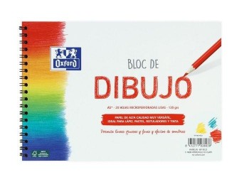 BLOC DIBUJO A5+ 20H LISO 130G OXFORD